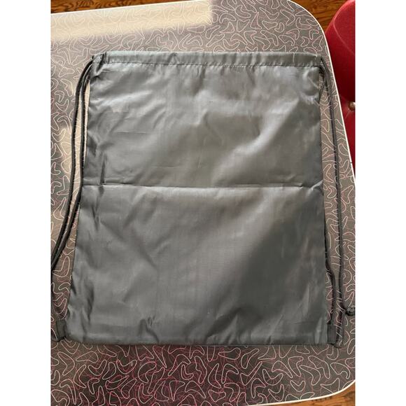 Brand New TAG Soft Feel Drawstring Bag w/ Two Zipper Pockets - Picture 2 of 4